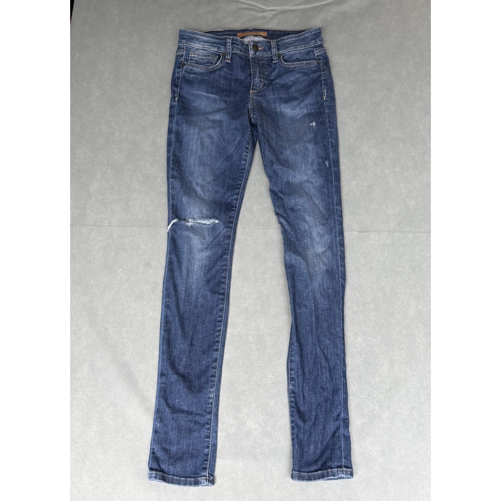 Joes Jeans The Skinny Vintage Reserve 1971 Distressed Blue Denim W26